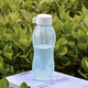 特百惠（Tupperware）水杯310ml 水杯子新款塑料輕盈便攜式冷水壺專柜 310ml 依可瓶-藍(lán)色-一個裝