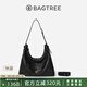 BAGTREE包包樹(shù)圖南包2025年女款植鞣皮hobo單肩斜挎小眾腋下軟包七夕禮物 檀黑色-大號(hào) 贈(zèng)斜挎延長(zhǎng)肩帶 小眾輕奢女包