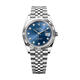 勞力士日志型 自動(dòng)機械機芯 日期顯示 100米防水 41mm 男表 瑞表 藍色