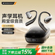 山水（SANSUI）【國家補(bǔ)貼】TW93S 藍(lán)牙耳機(jī)骨傳導(dǎo)概念開放式不入耳真無線掛耳式運動降噪適用蘋果小米華為 黑