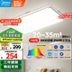 美的（Midea）客廳燈大燈led吸頂燈臥室燈餐廳燈飾三防140瓦明軒A1包安裝