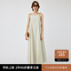 moussy 女裝新款夏日清爽大露背大擺吊帶連衣裙010GSS30-1890 015花紋白色 S 00001
