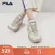 斐樂(lè)（FILA）魚(yú)刺3代老爹鞋女鞋春新款休閑鞋厚底增高鞋運(yùn)動(dòng)鞋 銀灰色/微白-SW 36.5