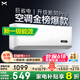 一米空調(diào)掛機(jī) 新一級(jí)能效空調(diào)1.5匹 巨省電 變頻冷暖 家用臥室出租屋壁掛式 以舊換新 大1匹 一級(jí)能效 冷暖【十年質(zhì)?！?提供基礎(chǔ)安裝