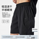 BODYDREAM【冷空氣系列】速干短褲男籃球運動褲工新風(fēng)休閑四分健身褲子 黑色 3XL 220-240斤