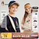 暇步士（Hush Puppies）【天絲系列】童裝兒童男女大童秋款彈力舒適柔軟經(jīng)典長袖襯衫 藏藍 160