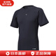 迪桑特（DESCENTE）男士短袖運(yùn)動(dòng)T恤速干半袖吸汗透氣緊身服DB5SUD10M  日本直郵 海軍藍(lán) 2XL （XO)