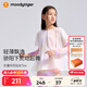 moodytiger[開學禮]女童仙女T恤輕薄涼感夏兒童防曬衣長袖假兩件上衣親子裝 幻境粉【仙女T】 130 cm