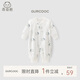 乖奇熊嬰兒衣服春秋季睡衣男女寶寶連體衣純棉新生兒哈衣爬服純棉秋冬裝