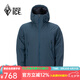 黑冰男士連帽棉服秋冬防風(fēng)保暖輕量夾克Primaloft戶外運動棉服 F8001 鈷月藍(lán) M