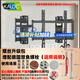 卡洛奇（kaloc）超薄內(nèi)嵌雙臂伸縮電視機(jī)支架壁掛可伸縮旋轉(zhuǎn)萬能適配100寸海信小米創(chuàng)維TCL電視85寸掛墻專用支架 【螺絲升級包】NX75 鋼筋混凝土墻勿拍