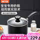 美亞（MEYER）寶寶輔食小奶鍋不粘鍋煎鍋 嬰兒輔食鍋烹飪餐具18cm湯鍋+蓋子