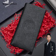 WILLIAMPOLO保羅超薄錢(qián)包男長(cháng)款牛皮卡包男士證件包銀行卡套情人節禮物送男友 黑色植楺牛皮-25新款