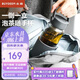 北鼎（Buydeem）茶水分離杯子耐高溫玻璃杯便攜隨手杯男女實(shí)用禮物水墨灰630ml