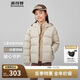 波司登秋冬男女兒童短款零壓輕暖耐臟羽絨服外套酷洛米聯(lián)名T250135550XS