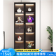 學(xué)生時(shí)代（SCHOOLDAYS） 手辦柜展示柜盲盒柜展柜產(chǎn)品展示柜高達(dá)模型收藏柜玩具展示架 E0級(jí)生態(tài)板 A款5層【80*200cm】 免費(fèi)上樓和安裝+全套燈