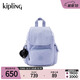 Kipling【七夕禮物】男女款25年春夏新款大容量雙肩背包學(xué)生書包猴子包 CITY PACK MINI-萬里無云藍(lán)
