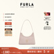 芙拉（FURLA）【七夕禮物】DIAMANTE牛皮迷你女士單肩鉆石包腋下包氣質(zhì)女包 淺粉色