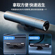 簡(jiǎn)約妮卡（jianyuenika）汽車(chē)多功能安全錘破玻璃用車(chē)內車(chē)載逃生錘救生錘自救破窗器神器y. 【典雅黑】四合一款