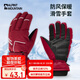 ALPINT MOUNTAIN防風(fēng)防寒保暖防潑水手套男士冬季滑雪騎行騎車摩托車防滑加厚手套