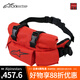 Alpinestarsa星摩托車腰包休閑摩托摩旅包公路機(jī)車裝備收納包KANGA-2 亮紅/黑色3010防水版