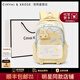 CinvaiKrose輕奢雙肩包女大容量中小學(xué)生書(shū)包輕便初中背包生日禮物送女友老婆 CK雙肩包-蛋清黃【實(shí)用大容量】