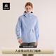 KAILAS凱樂石獵風(fēng)沖鋒衣女FILTERTEC 2L防水戶外防風(fēng)透氣連帽登山外套 薄霧藍(lán) L