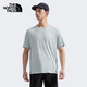 The North Face北面短袖T恤男戶(hù)外速干透氣短袖8BYJ 灰色/A0M L
