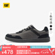 CAT卡特休閑鞋皮鞋男鞋25春新品牛皮鞋面輕便戶外鞋商場(chǎng)同款P726321 黑色2 39