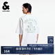 杰克·瓊斯（JACK&JONES）NBA聯(lián)名男裝T恤凱爾特人隊(duì)膠印圖案舒適簡約百搭潮短袖225201153 A06本白色 S （170）
