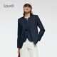 Laurèl【萊賽爾纖維】25秋新款刺繡logo西裝女LWD363T01100 午夜藍(lán) XS