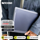 INCASE保護(hù)殼適用于24/23年新款MacBook Pro14英寸M4/M3新款筆記本電腦保護(hù)套便攜保護(hù)殼透明黑色