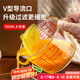 杰凱諾玻璃量杯500ML 食品級耐高溫帶刻度杯家用烘焙測量工具計量杯 