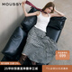 moussy 女裝新品文藝感不規(guī)則格紋半身裙028ISA30-3021 165花紋灰色 M