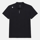 迪桑特（DESCENTE）韓國版男款戶(hù)外速干POLO衫SP211XPS41 黑色 2XL （170-190斤）