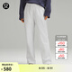 lululemon丨Loungeful 女士休閑直筒長(zhǎng)褲 透氣 LW5EWUA 雜色超淺灰 M
