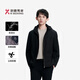 勁霸男裝（K-Boxing）【拒水】秋冬商務(wù)休閑連帽短版茄克NKDN3362 黑色 2XL