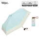 Wpc.遮陽(yáng)傘日本太陽(yáng)傘五折小巧便攜迷你黑膠卡片傘防曬傘防紫外線(xiàn)