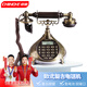 中諾歐式 復(fù)古 電話機(jī)家用 仿古電話座機(jī) 創(chuàng)意時(shí)尚 客廳臥室 辦公固定電話機(jī) 酒店別墅黑名單W658