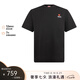 高田賢三（KENZO）男士黑色棉質(zhì)小花朵繡標(biāo)短袖T恤 FC6 5TS412 4SG 99J L禮物送男生