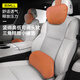 汽車(chē)頭枕沖孔護頸靠枕腰靠靠墊薄款小腰靠車(chē)載靠枕護腰托靠背腰墊