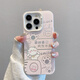 素洛招財貓愛財愛己適用蘋果16promax手機殼可愛卡通彩繪iPhone15pro磨砂彩銀14高級感創(chuàng)意13大孔女生 白色【招財貓愛財愛己】磨砂彩銀 iPhone 16 pro