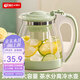天喜冷水壺大容量玻璃杯耐熱涼水壺家用玻璃水壺茶壺節(jié)日禮物2000ml
