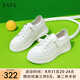 他她（TATA）小白鞋女厚底運動薄款鞋女舒適透氣板鞋春秋新款女鞋WJN08AM4 白色 39