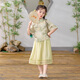 DOMIAMIAKIDS兒童漢服男童國風(fēng)套裝夏季女童新中式唐裝演出服寶寶古風(fēng)禮服 新中式套裝女 140