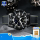 卡西歐（CASIO）手表個性八角表盤智能藍牙商務鋼帶皮帶防水石英520禮物送男友 ECB-20YCL-1A藍寶石玻璃