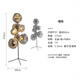 北歐現(xiàn)代簡(jiǎn)約熔巖燈網(wǎng)紅落地?zé)艨蛷d擺件大型落地氛圍燈ins風(fēng)臥室 7頭鉻色落地?zé)? title=