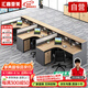 匯鑫亞美屏風(fēng)工位職員桌隔斷卡位電腦桌辦公家具財(cái)務(wù)辦公桌椅組合16