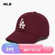 MLB棒球帽子夏季男女鴨舌帽明星虞書欣同款軟頂情侶3ACP6601N-07RDS