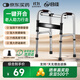 合佳助行器老人拐杖輔助行走老年人骨折專(zhuān)用四腳拐杖殘疾人康復拐zx-2